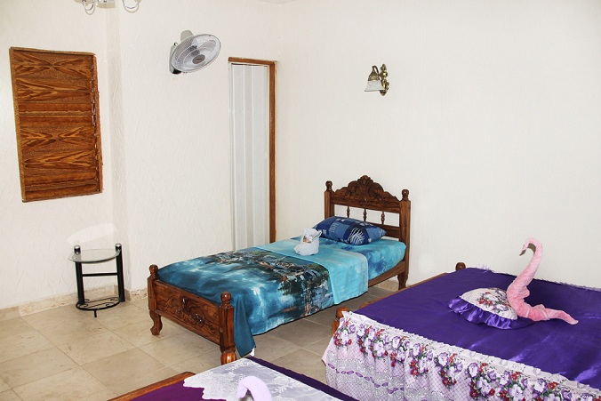 'Bedroom 5' Casas particulares are an alternative to hotels in Cuba.